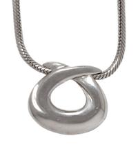 Hermès Sterling Silver Necklace