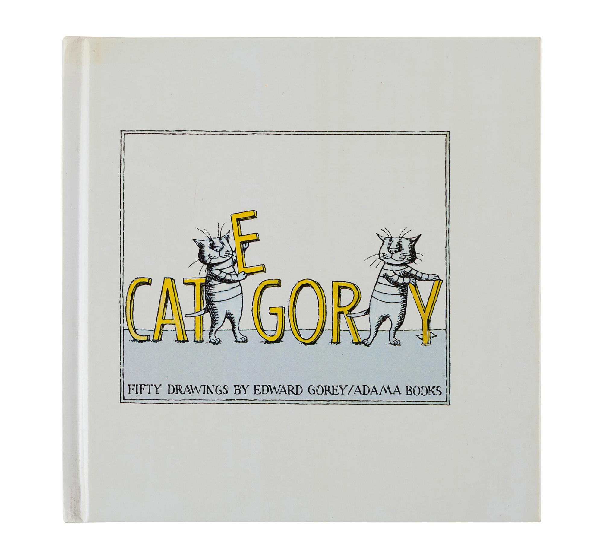 GOREY, Edward (1925-2000). Categor Y . New York: Gotham Book Mart, 1973.
