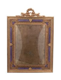 A French Brass Frame Height 19 1/4 x width 13 3/4 inches.