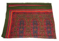 An Yves Saint Laurent Multicolor Paisley Wool Wrap, 54" x 84".