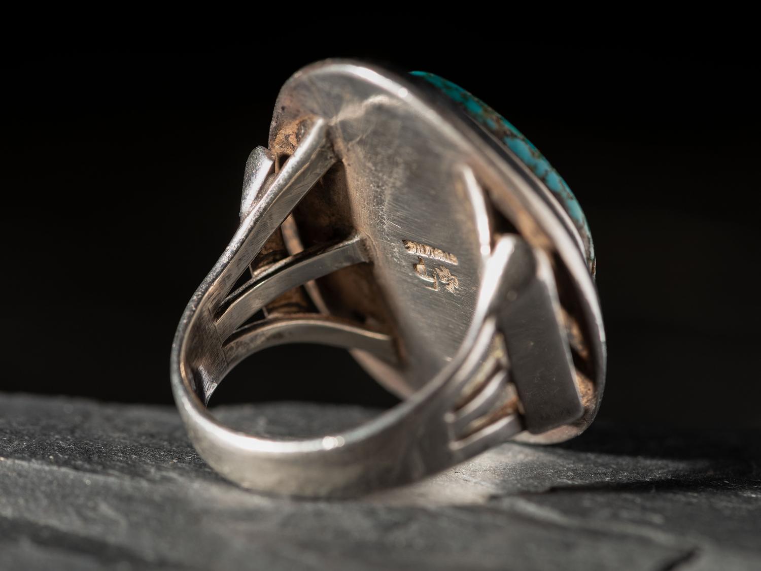 Sterling Silver and Turquoise Ring