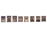 An Assorted Collection of Daguerreotypes, Tintypes, Ambrotype, and Lantern Slide Plates of Sayre Family Interest