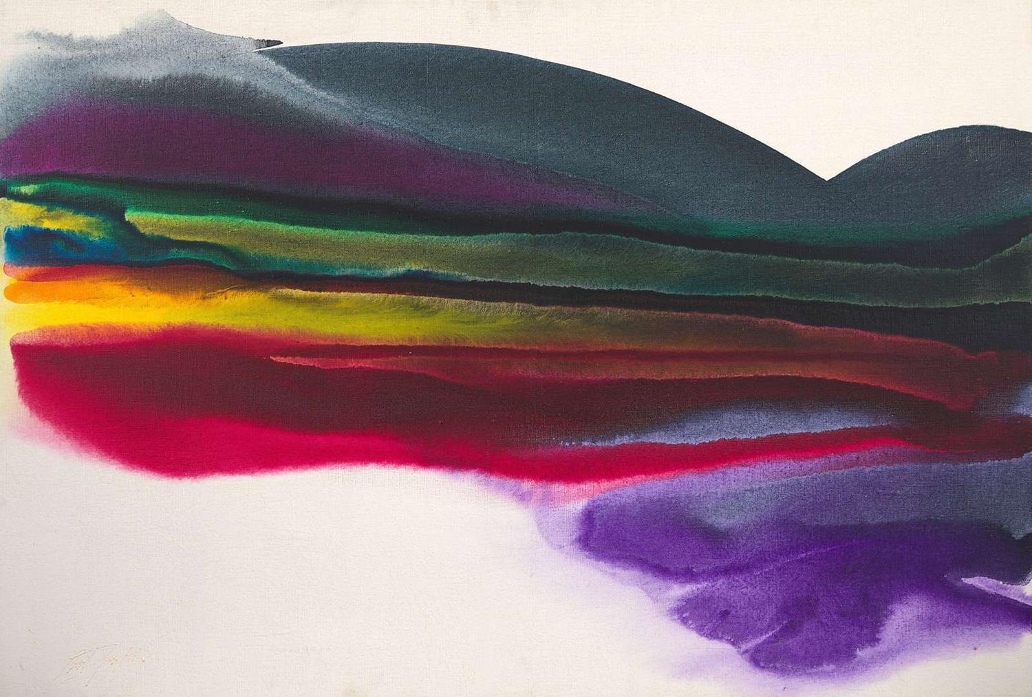 Paul Jenkins (American, 1923-2012) - Phenomena Shanghai for Scorpio