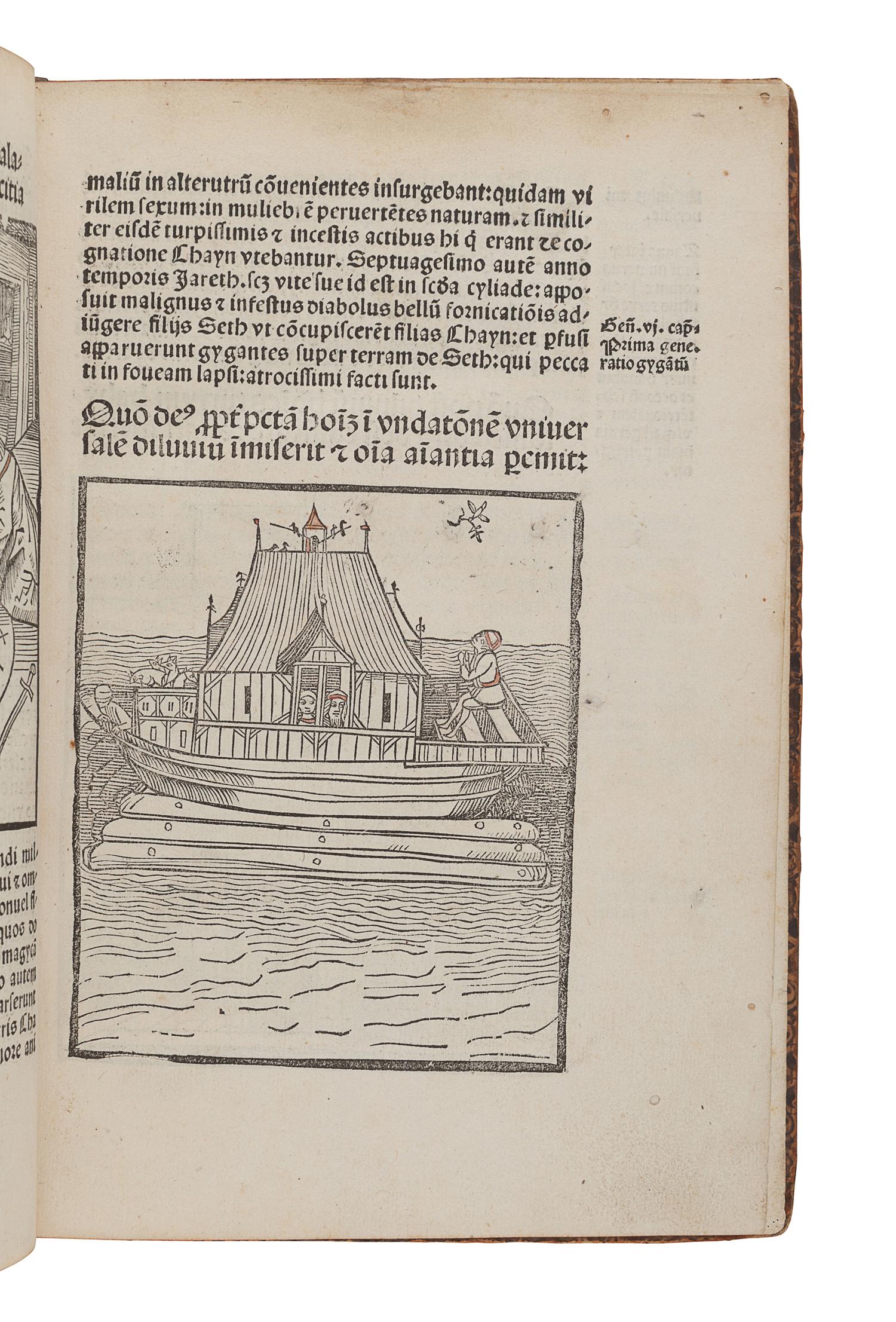METHODIUS, Saint, Archbishop of Tyre (827-869). [Revelationes]. Revelationes divinae a sanctis angelis factae de principio mundi. Edited by Sebastian Brant. Basel: Michael Furter, 14 February 1500.