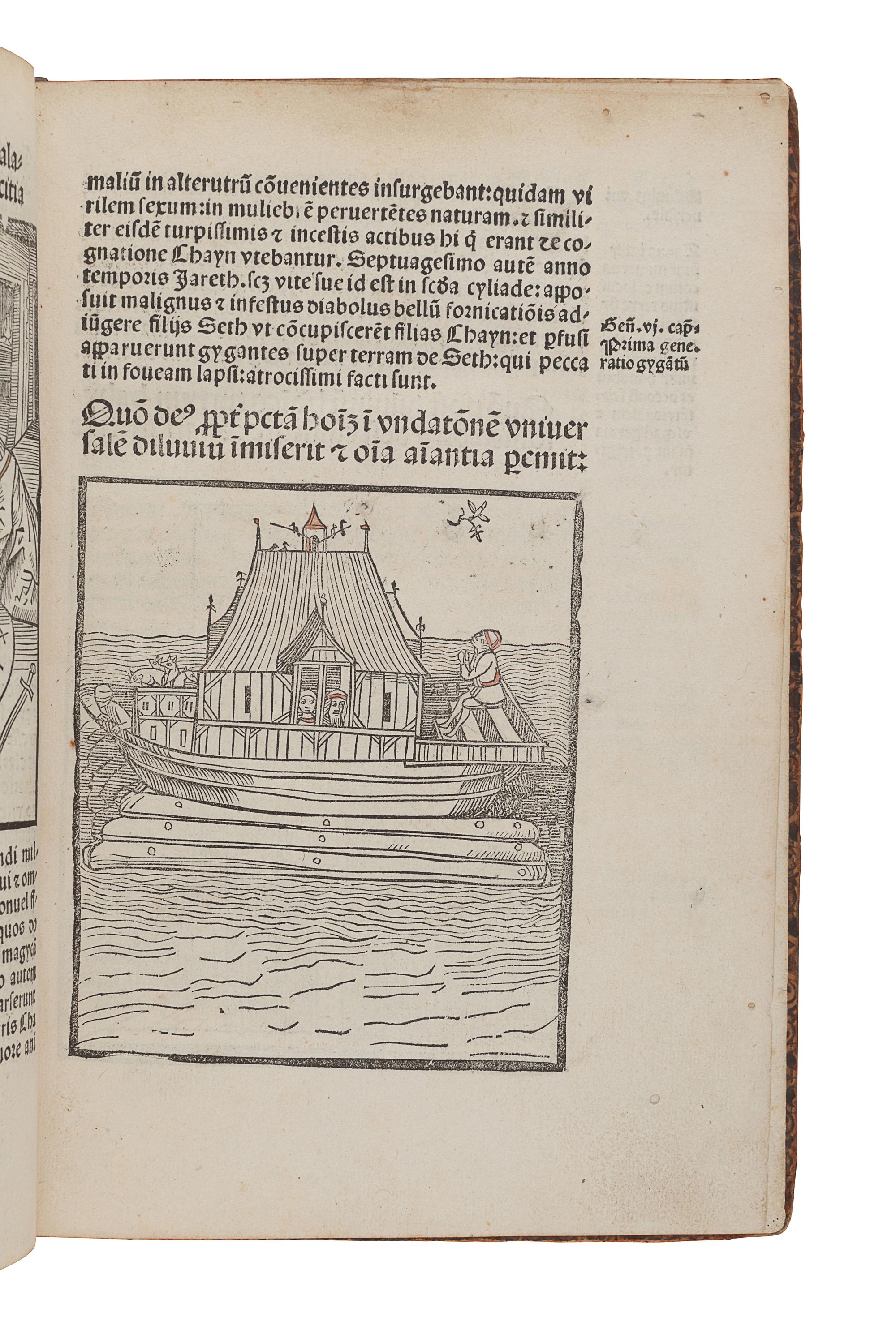 METHODIUS, Saint, Archbishop of Tyre (827-869). [Revelationes]. Revelationes divinae a sanctis angelis factae de principio mundi. Edited by Sebastian Brant. Basel: Michael Furter, 14 February 1500.