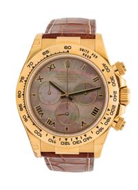 ROLEX, 18K YELLOW GOLD REF.116518 'COSMOGRAPH DAYTONA' OYSTER PERPETUAL WRISTWATCH, CIRCA 2006/2007