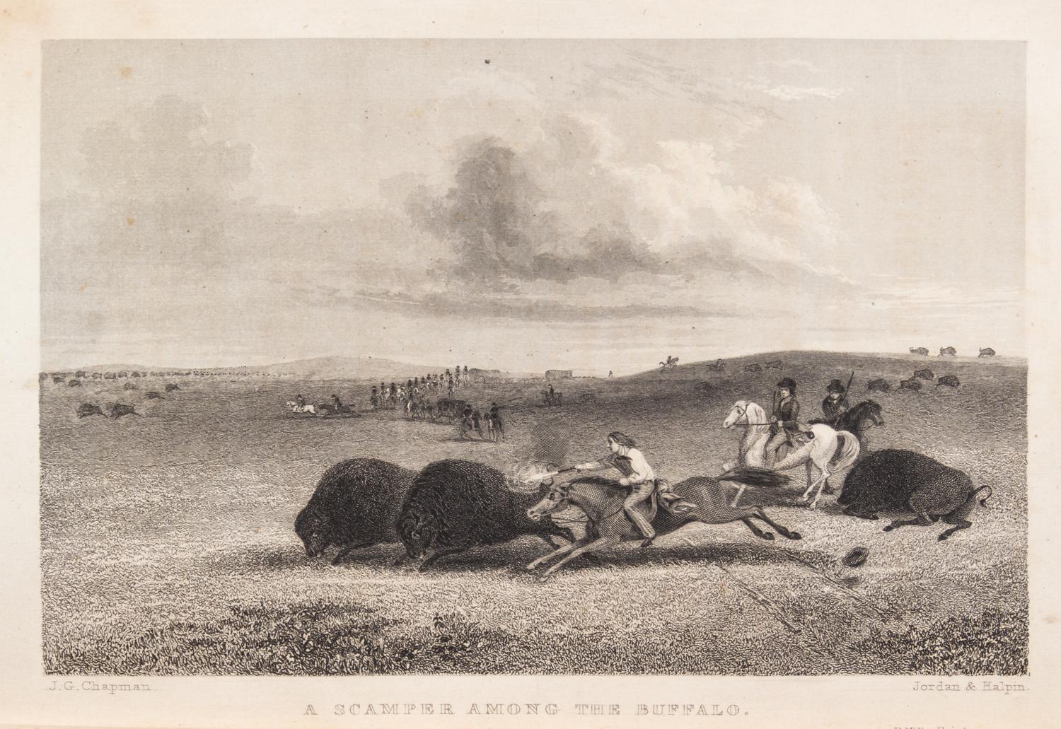 KENDALL, GEORGE WILKINS. Narrative of the Texan Santa Fe Expedition... New York, 1884, 1847.