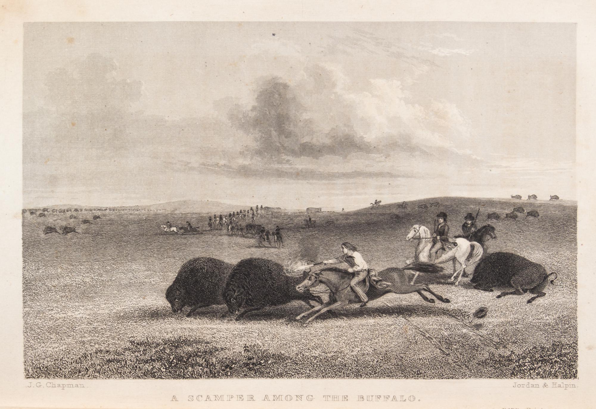KENDALL, GEORGE WILKINS. Narrative of the Texan Santa Fe Expedition... New York, 1884, 1847.
