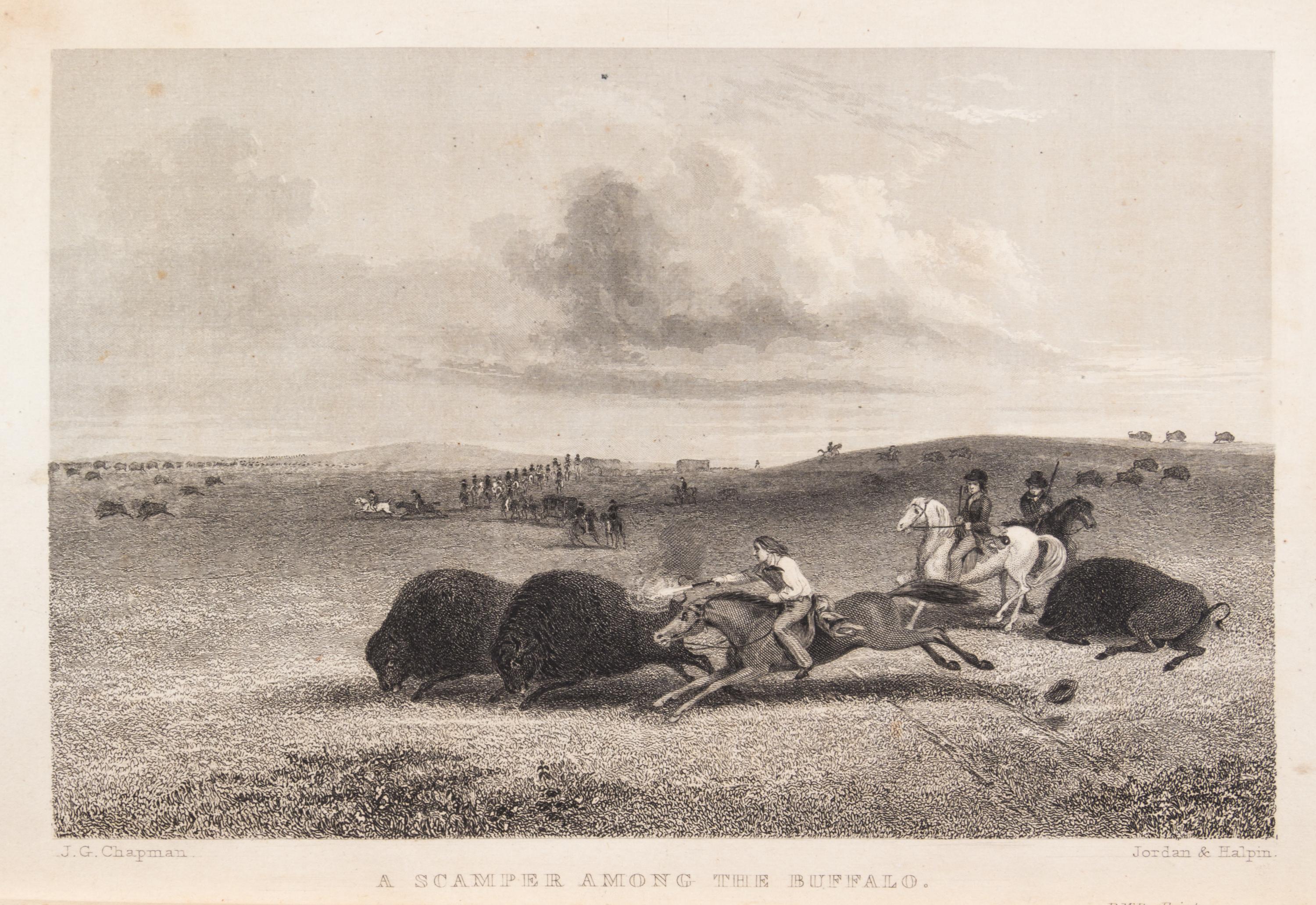 KENDALL, GEORGE WILKINS. Narrative of the Texan Santa Fe Expedition... New York, 1884, 1847.
