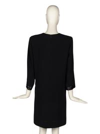Pierre Cardin Haute Couture Dress With Vinyl Accents