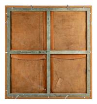 Ten French Painted Canvas Panels of Various Ports of France