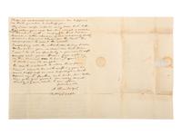 [ENSLAVEMENT & ABOLITION]. A group of six letters associated with enslaved individuals, including a letter related to the Randolph family of Virginia.