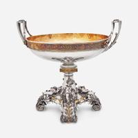 A Neoclassical sterling silver center bowl John Chandler Moore & Son for Tiffany & Co., New York, 1854-1870