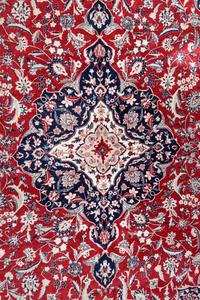 A Kashan Wool Rug