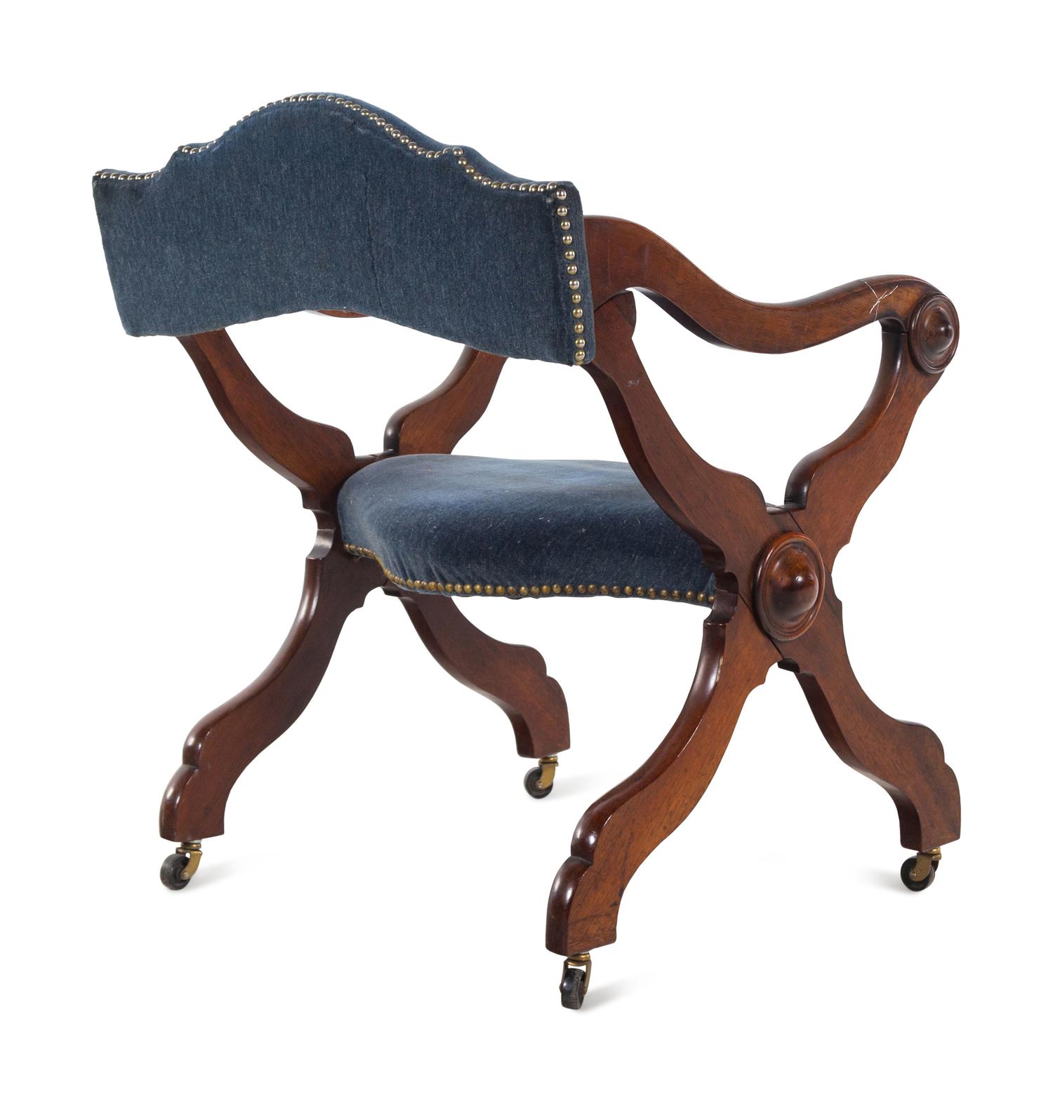 A Mahogany Metamorphic Chair and Kneeler