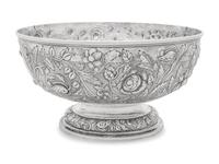 An English Silver Centerpiece Bowl