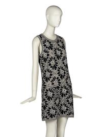 CHANEL FLORAL KNIT DRESS