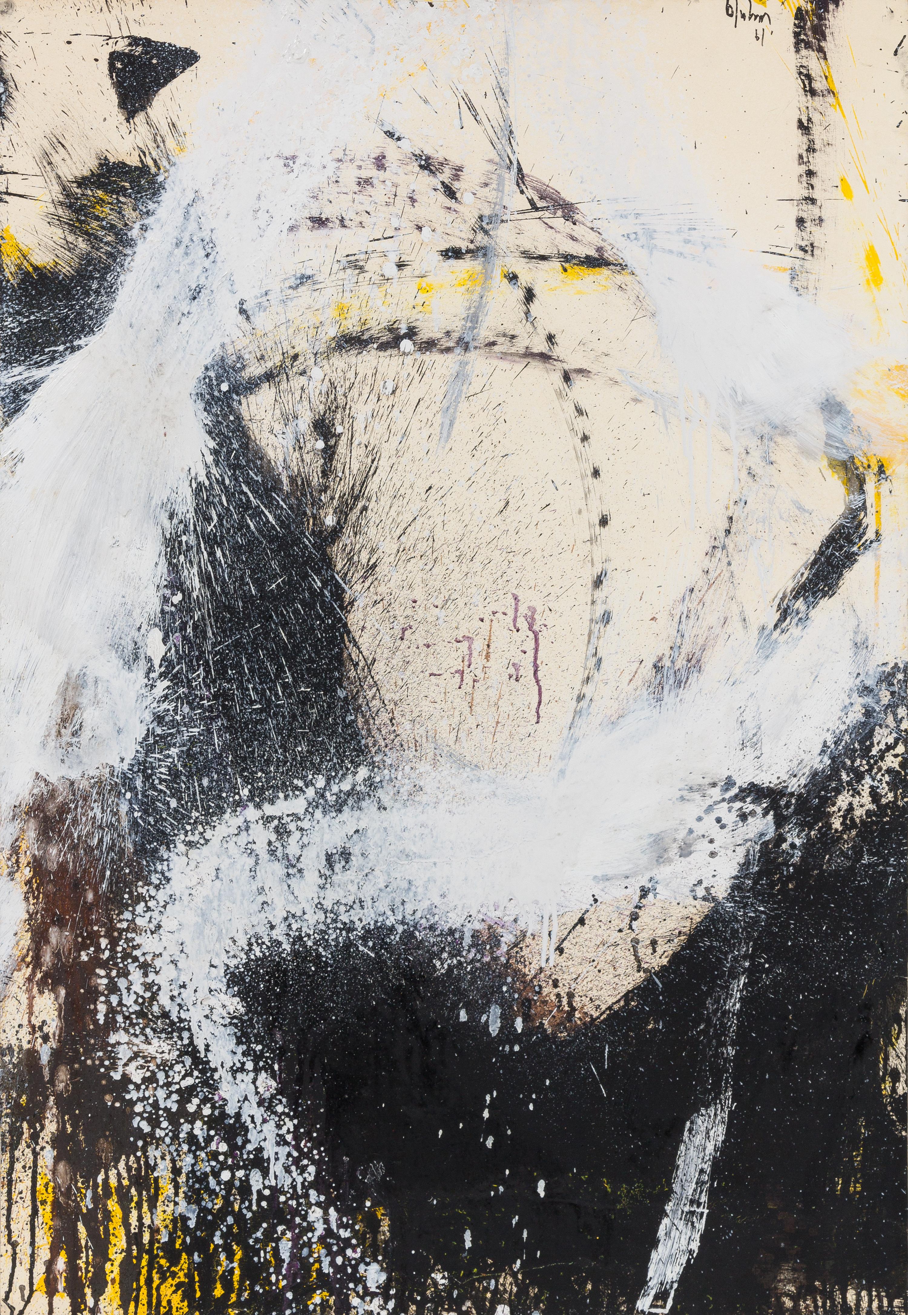 Norman Bluhm, (American, 1921-1999), Untitled, 1961