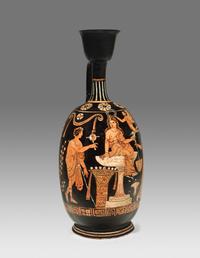 An Apulian Red-Figured Squat Lekythos