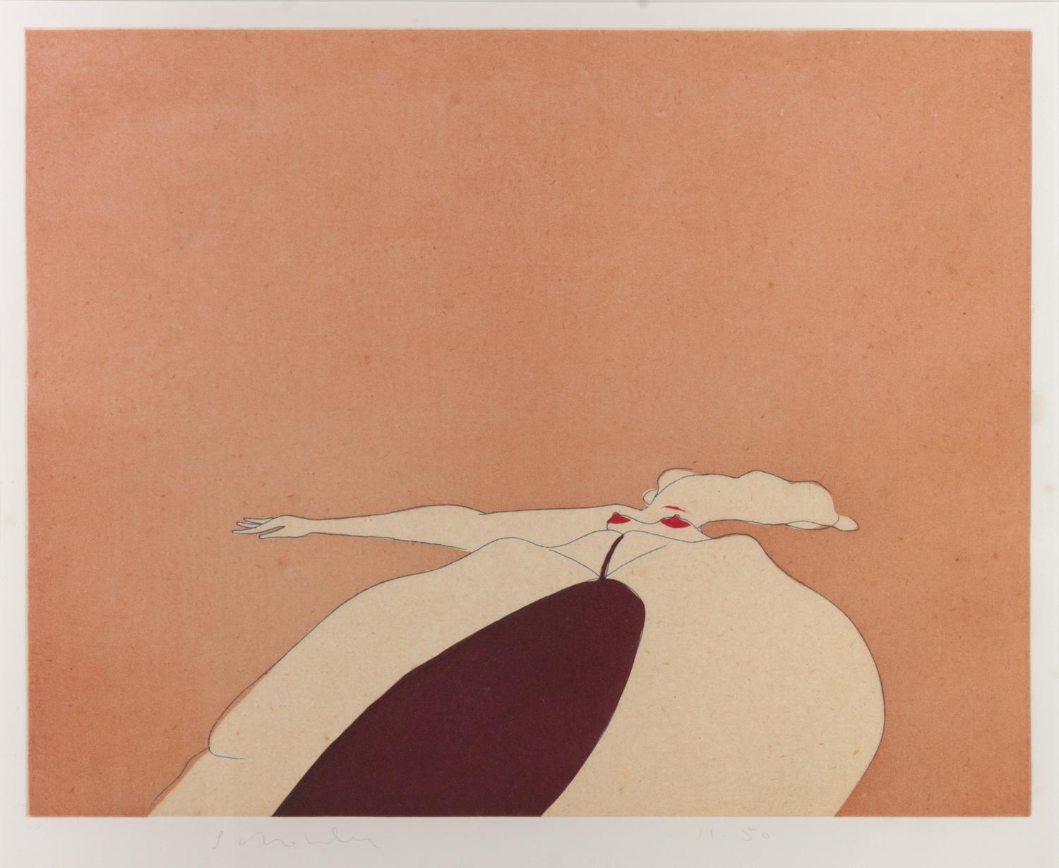 Untitled (Female Reclining Nude)