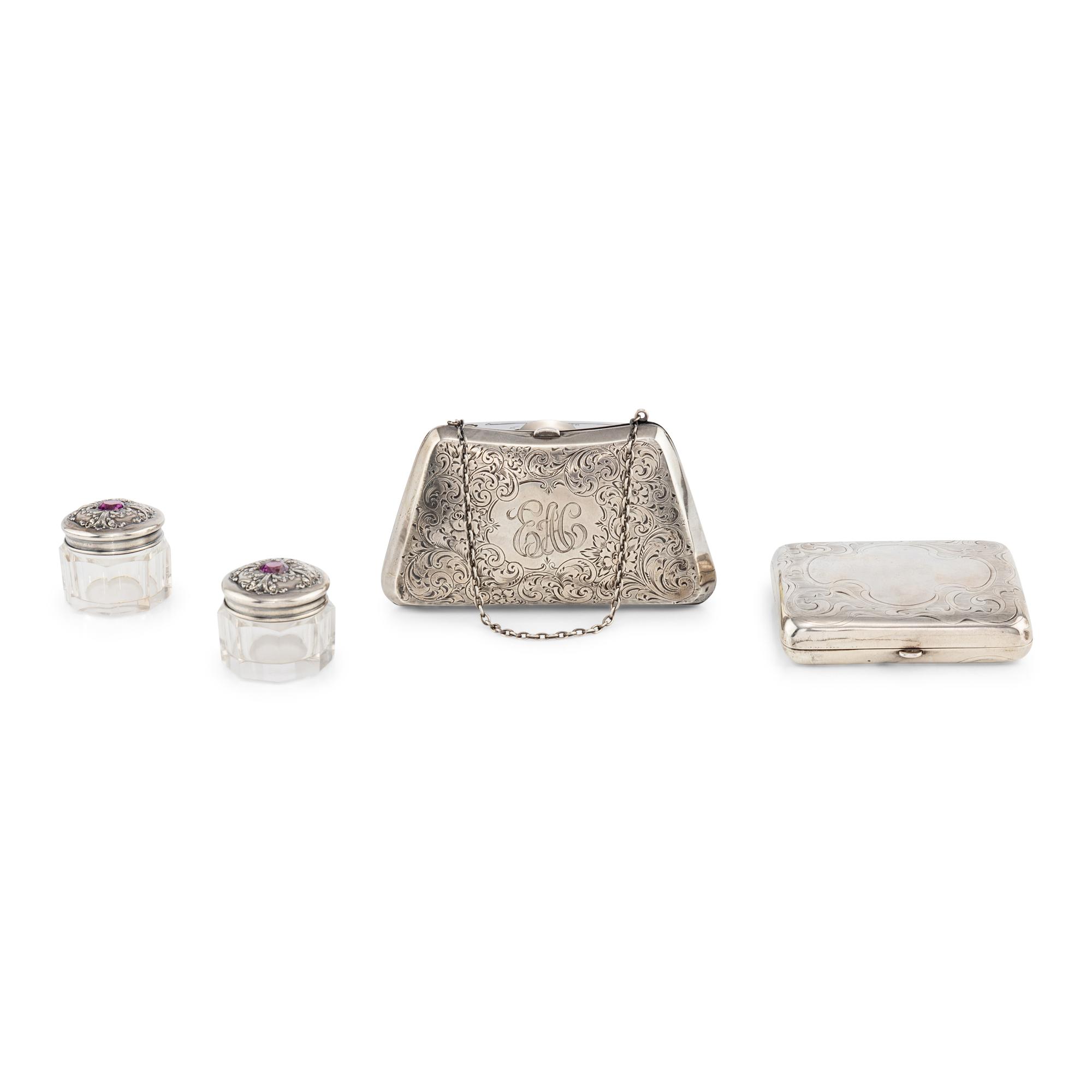 A Group of American Silver Personal Articles