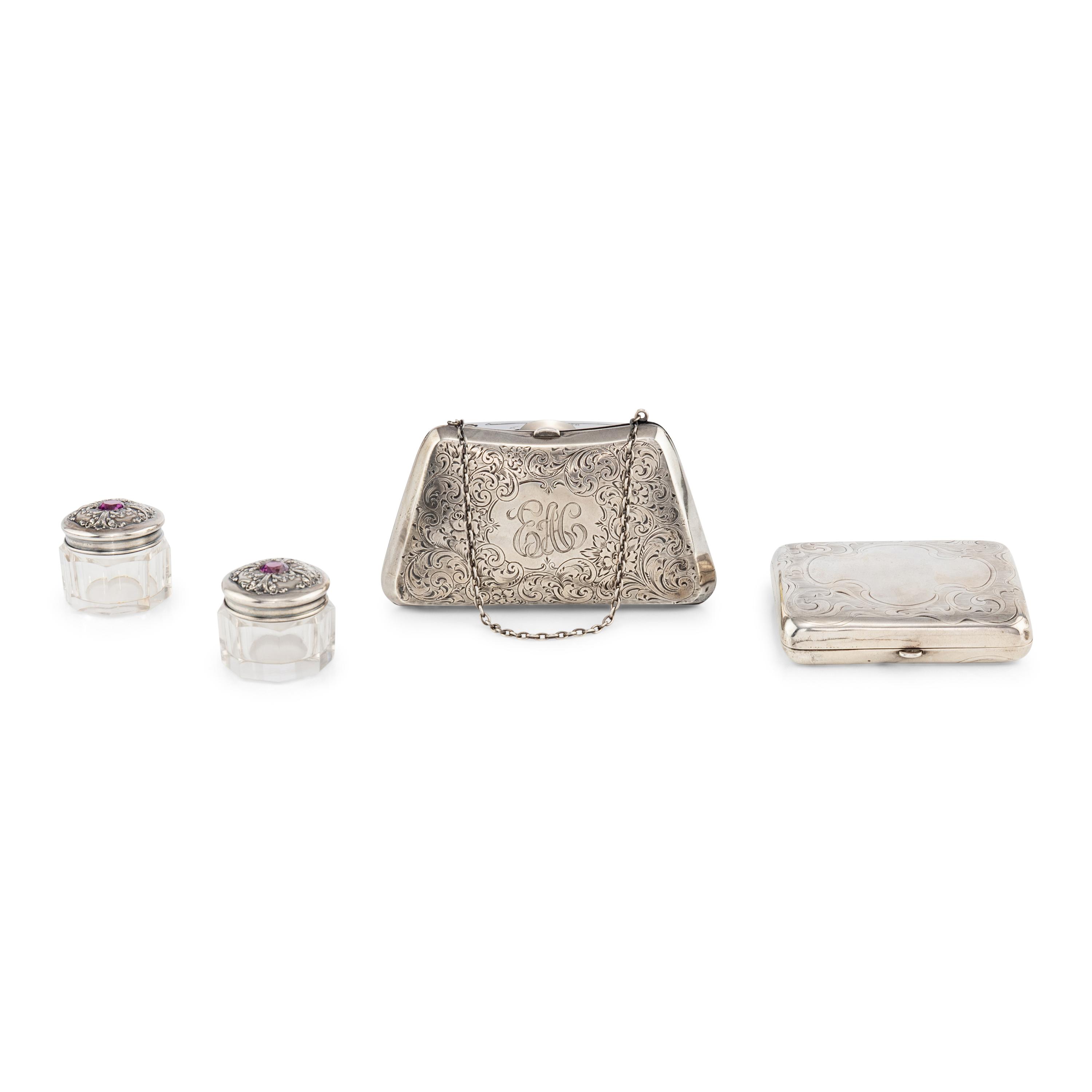 A Group of American Silver Personal Articles