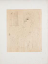Yvette Guilbert (portfolio of eight lithographs with cover; cover and frontispiece bound together with front matter in binding by René Aussourd)