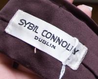 A Sybil Connolly Olive Green Pleated Skirt Ensemble,