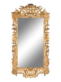 A Régence Style Giltwood Mirror
