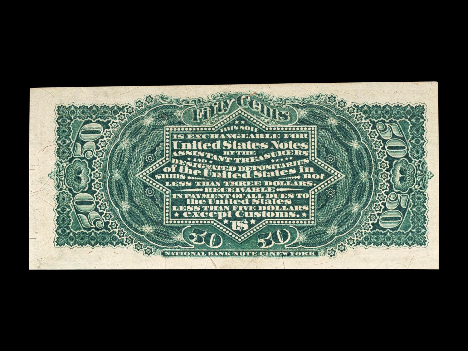 A Fourth Issue Fractional Currency 50c Note [Fr. 1374]