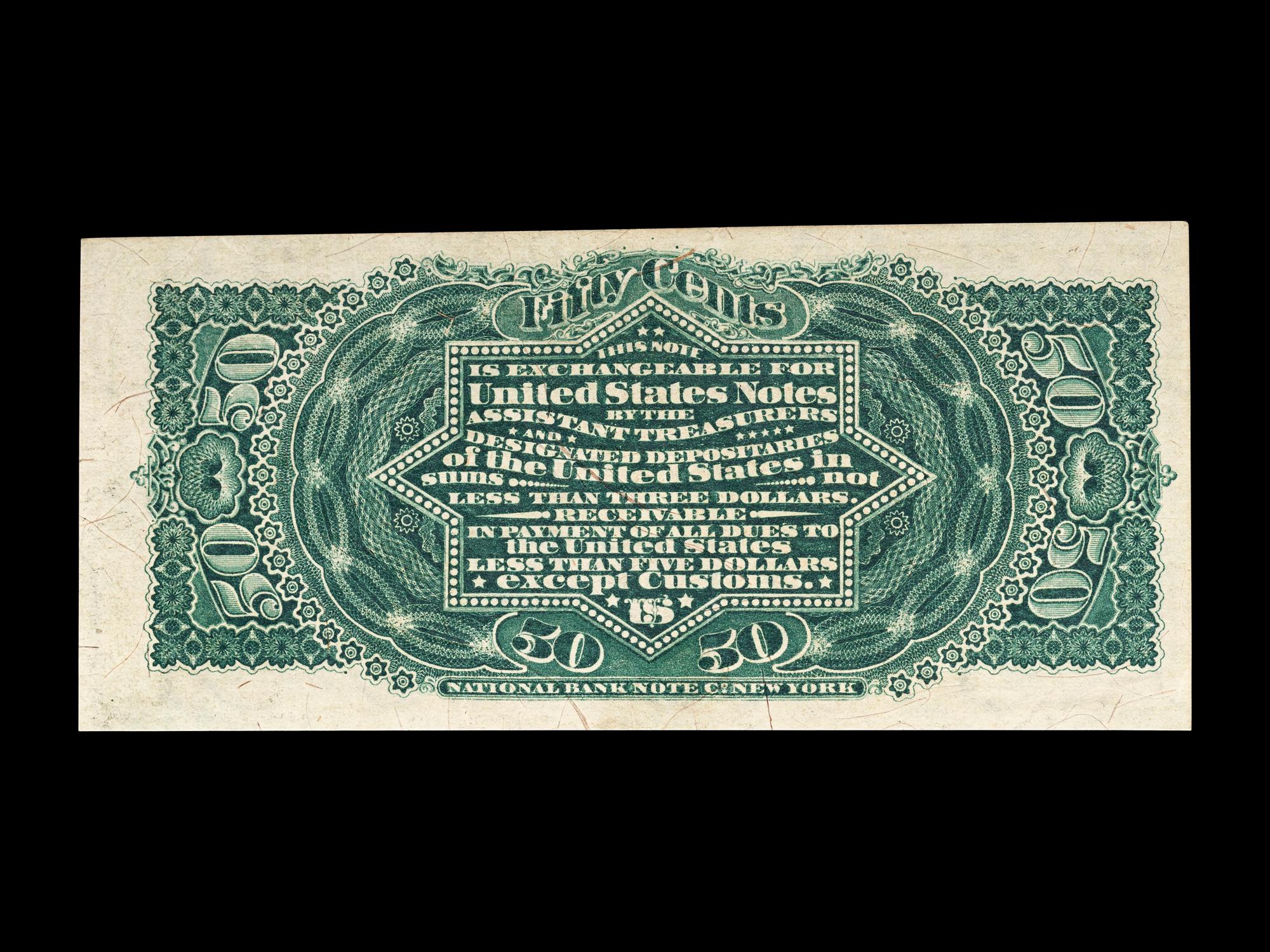 A Fourth Issue Fractional Currency 50c Note [Fr. 1374]