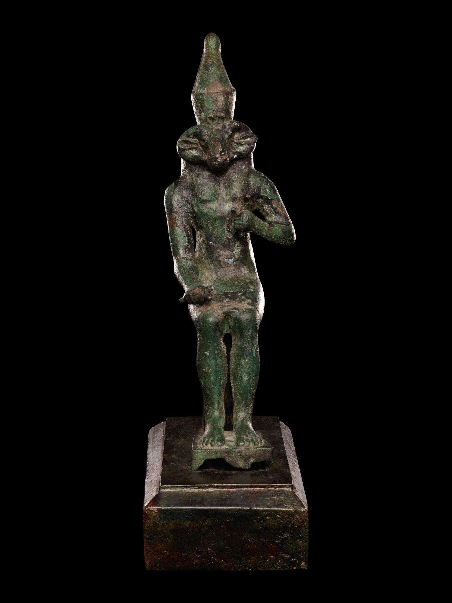 An Egyptian Bronze Khnum
