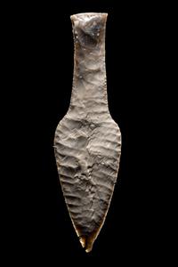 A Neolithic Flint Fishtail Dagger