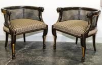 A Pair of Club Chairs, Tomlinson Height 26 1/4 inches. — SECOND HALF 20TH CENTURY