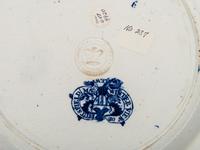 Six Historical Blue Staffordshire Articles