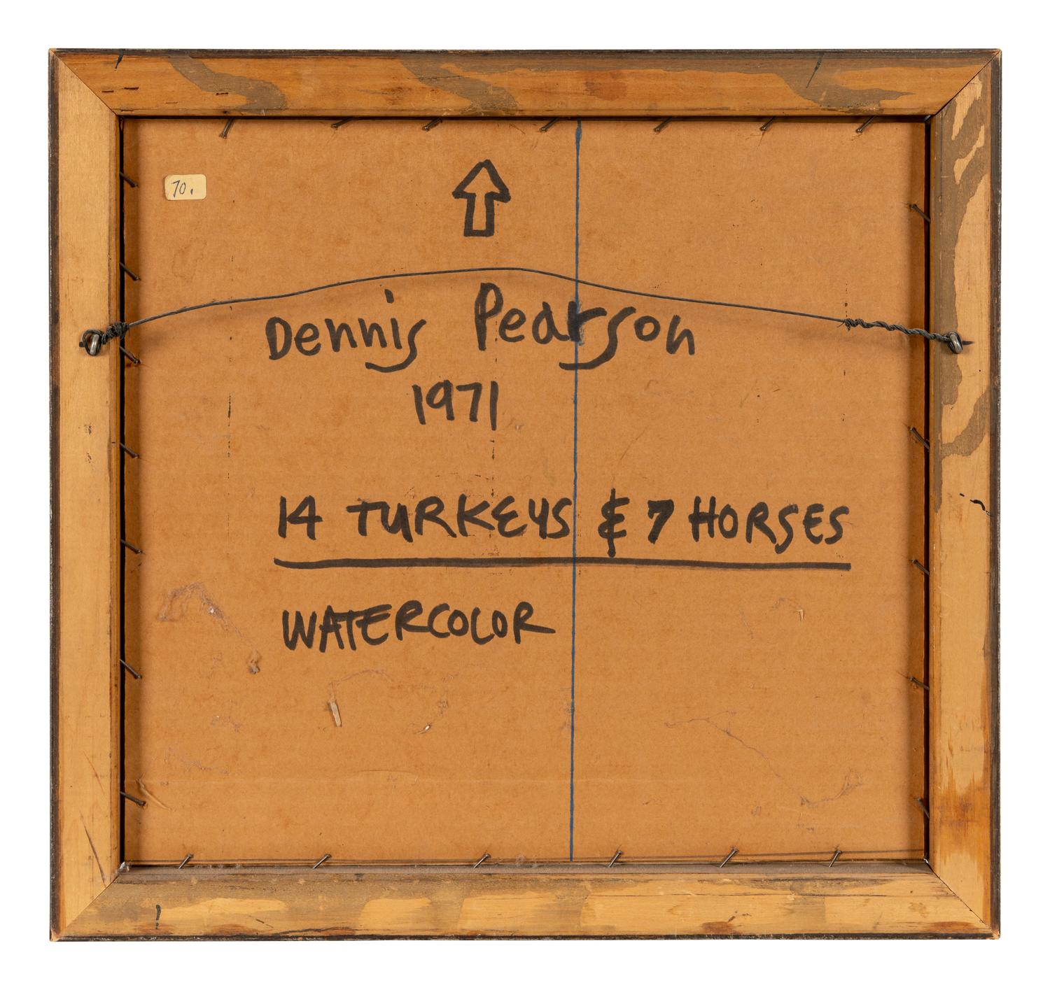14 Turkeys & 7 Horses