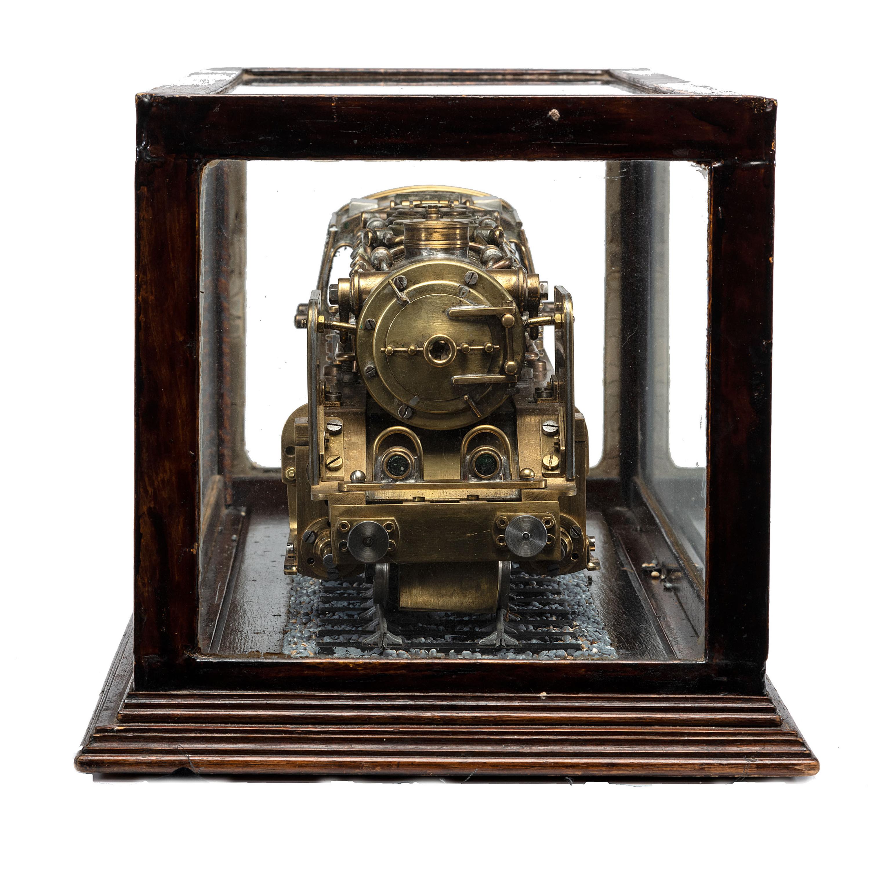 A Brass 4-6-2 Locomotive Model