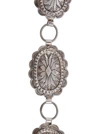 Navajo Silver Link Concha Belts