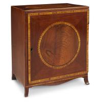 Federal inlaid walnut spice or valuables box Attributed to Charles C. Cameron or his circle, Potomac River Valle