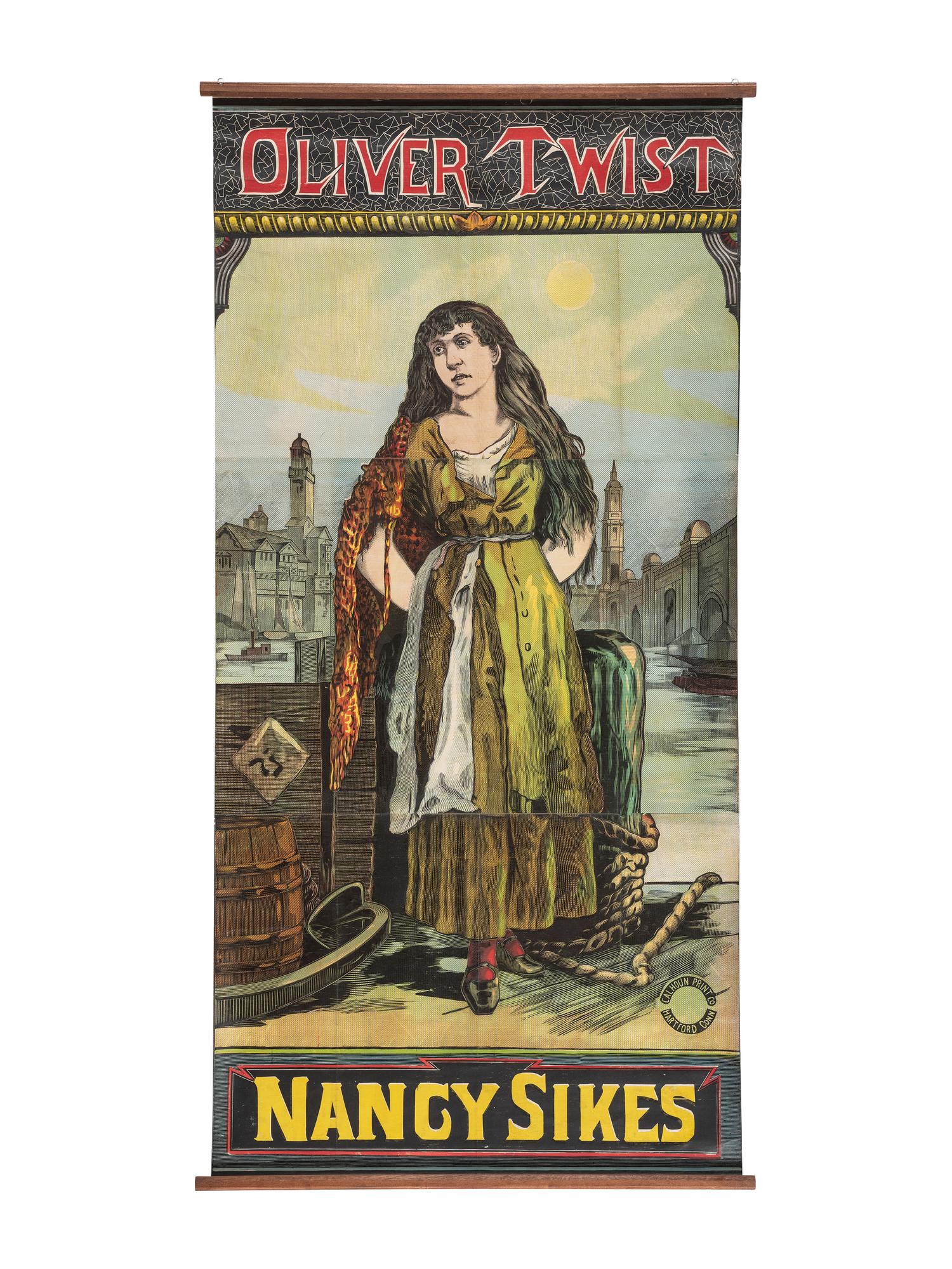 Five Linen Backed Theater Posters