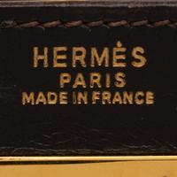 Hermès, Kelly 32 in Ebene Box Leather