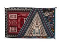 Blue Canyon, Raised Outline Weaving