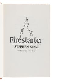 KING, Stephen (b. 1947). Firestarter . New York: The Viking Press, 1980.