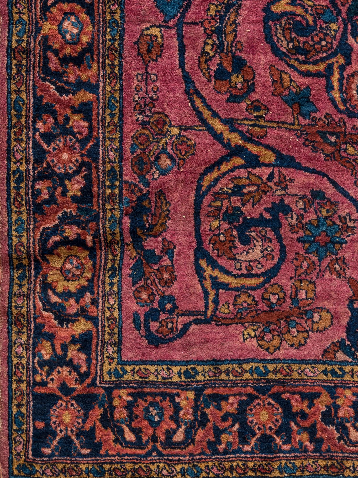 A Sarouk Wool Rug