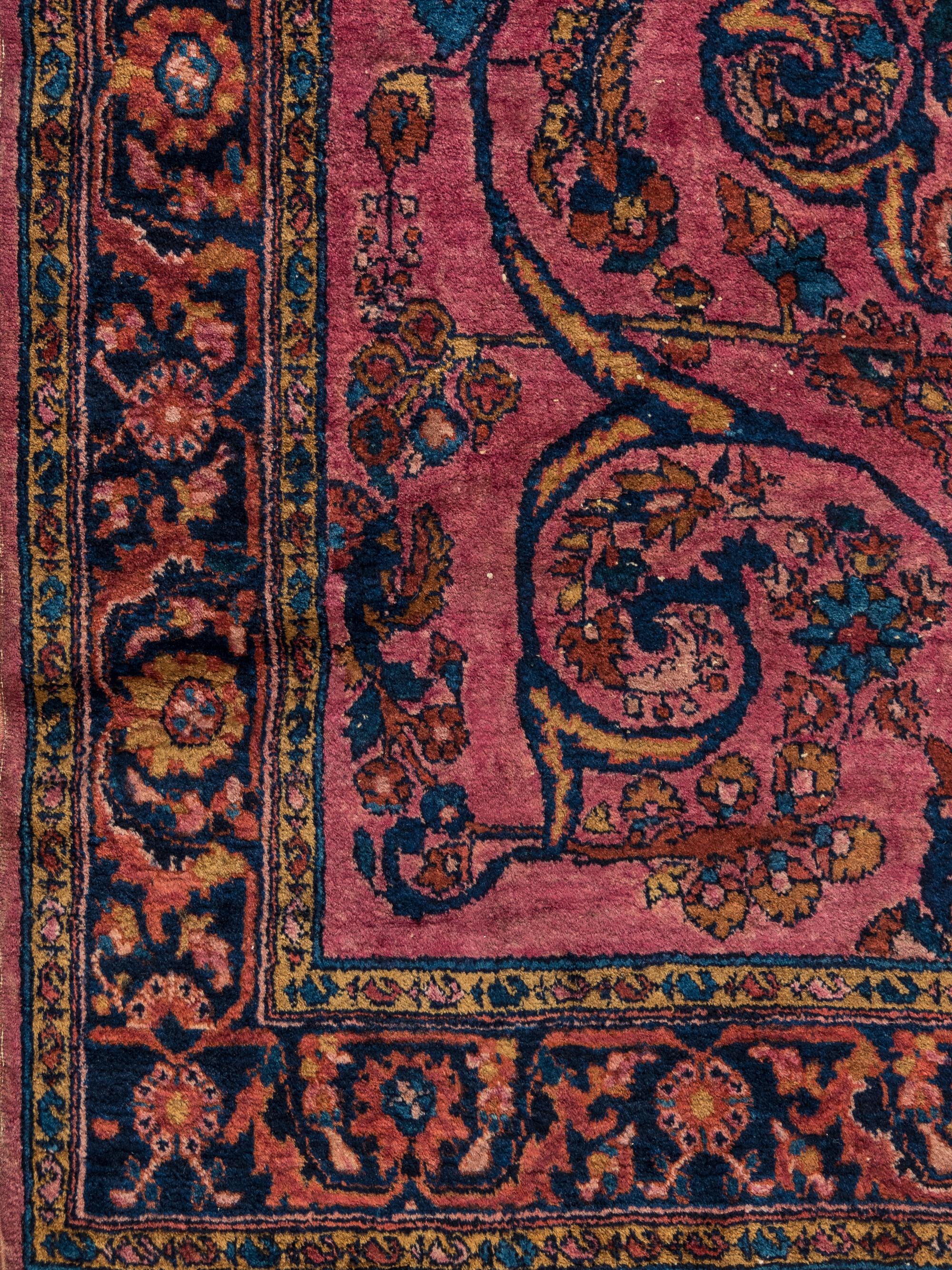 A Sarouk Wool Rug