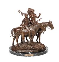 Gary Shoop, (American, 20th century), Guardians of the Plains