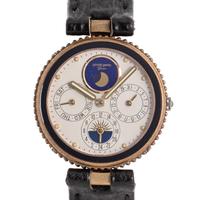 Gerald Genta, Bronze Triple Calendar Moonphase 'Gefica' Wristwatch