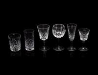 A Waterford Lismore Stemware Service