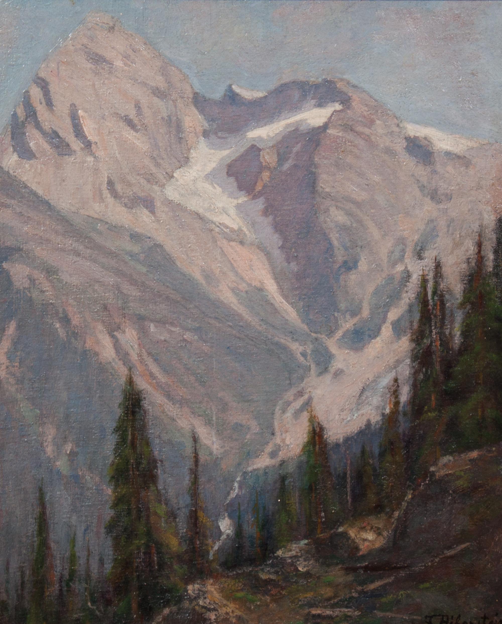 Franz Biberstein, (Wisconsin, 1850-1930), Mountain Range