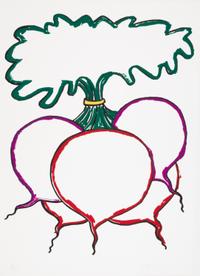 Robert (Bob) Stanley, (American, 1932-1997), A group of three works: Beets, 1979